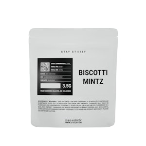 STIIIZY - Stiiizy White Label Biscotti Mintz Flower 3.5g