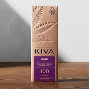 Kiva - Blackberry Dark Chocolate Bar (100mg)