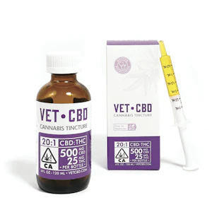 VETCBD - 10:1 (500mgCBD/50mgTHC) Tincture | 50mg | VETCBD