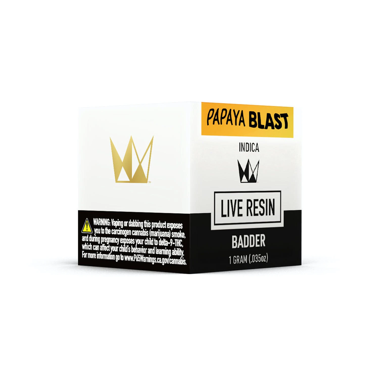 West Coast Cure - West Coast Cure - Papaya Blast Live Resin Badder 1g Main Image