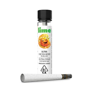 Lime - Lime Mandarin Cookies Ultra 2.1 (S) Infused Prerolls 2.15g