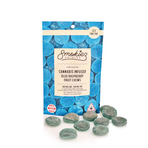 Smokiez - 10-pk | 3:1 | Blue Raspberry | CBD:THC | 100mg