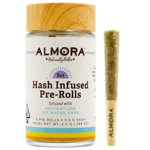 Almora Farm - Almora Farm - Cookies & Cream Hash Infused Pre-Roll