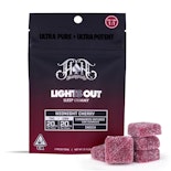 Heavy Hitters: Lights Out Midnight Cherry CBN 100mg Gummies