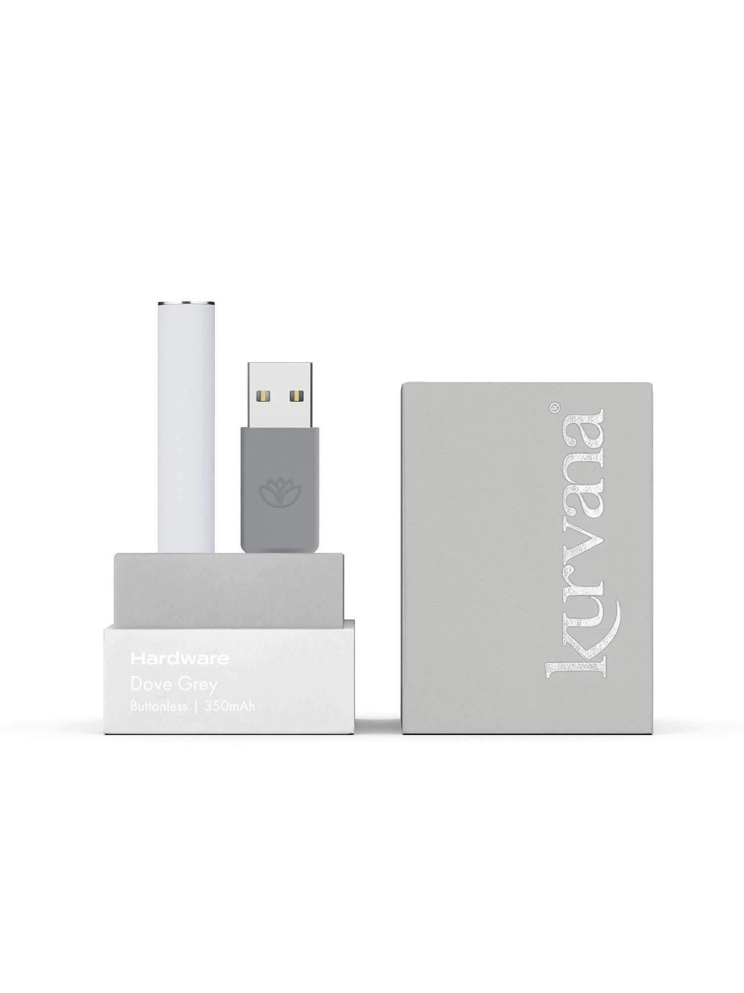 Kurvana - Kurvana 510 Battery -Dove Grey Main Image