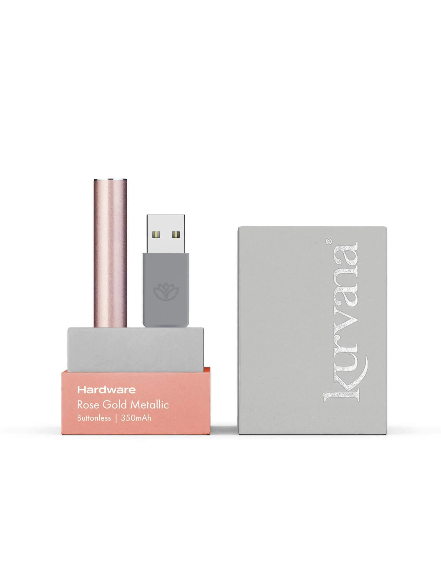 Kurvana - Kurvana 510 Battery-Rose Gold Main Image