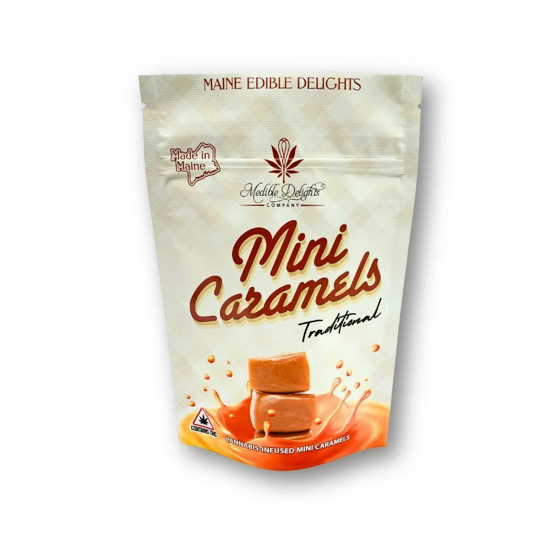 Medible Delights - 100mg | INDICA | Mini Caramels | 10-pk Main Image