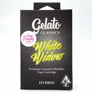 Gelato - White Widow 1g Classic Cart - Gelato