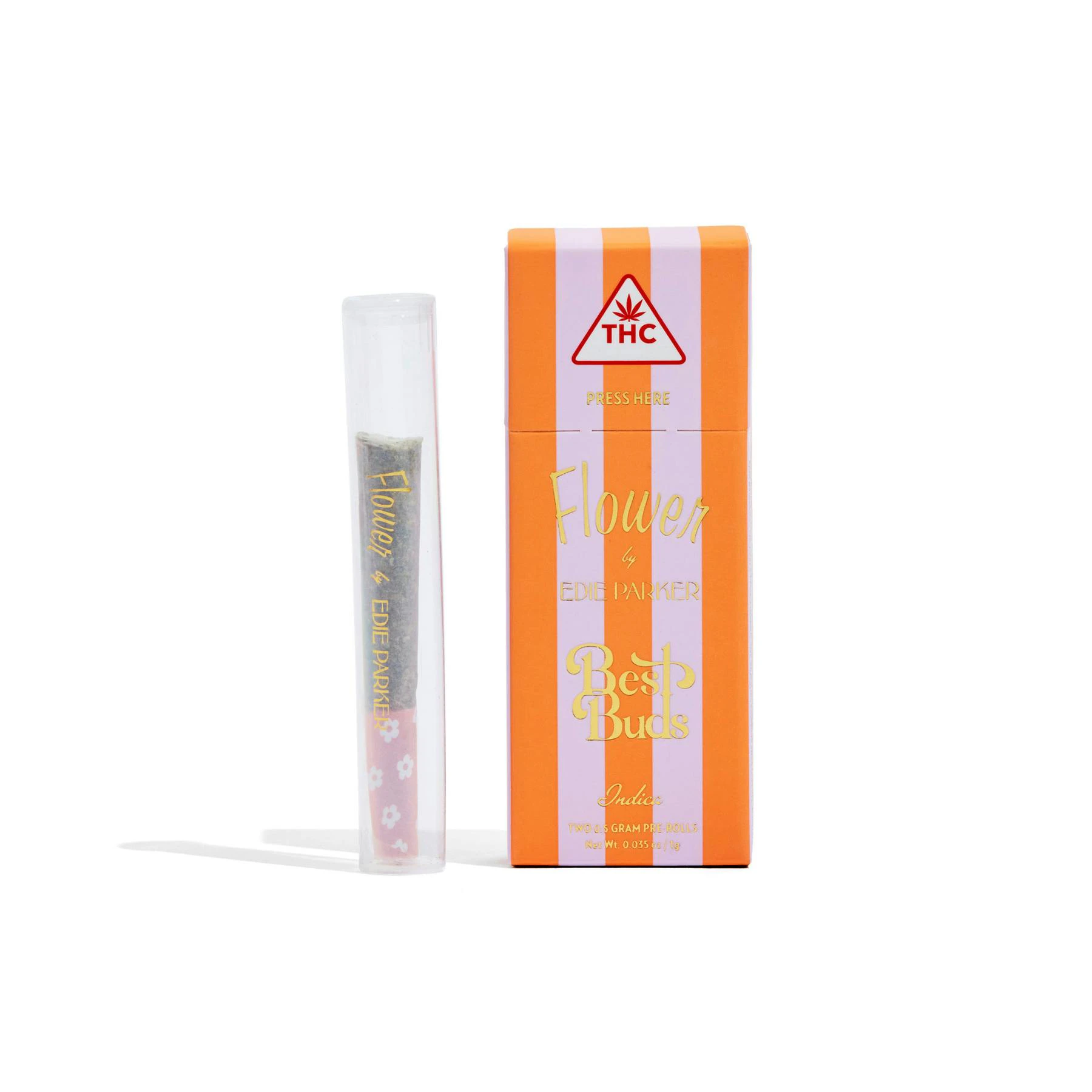 Flower by Edie Parker - Edie Prker | Best Buds | Pre-Roll Twin Pack | Nightcap | 2pk | .5g Main Image