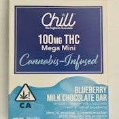 Chill - Mega Mini Blueberry Milk Chocolate 100mg