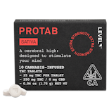 Level Protab - Sativa 10pk Tablets - 250mg
