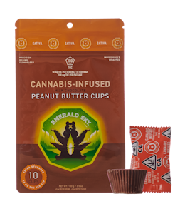 Emerald Sky - Emerald Sky - 100mg Sativa - Peanut Butter Cups 