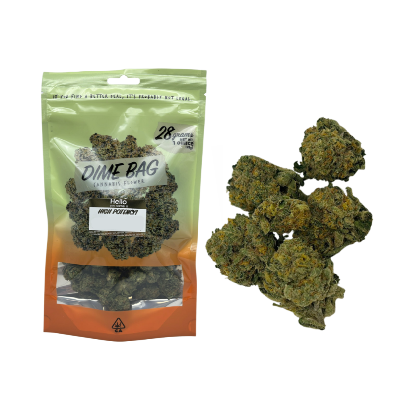 28g Kush Mountain (Greenhouse) - Dime Bag picture