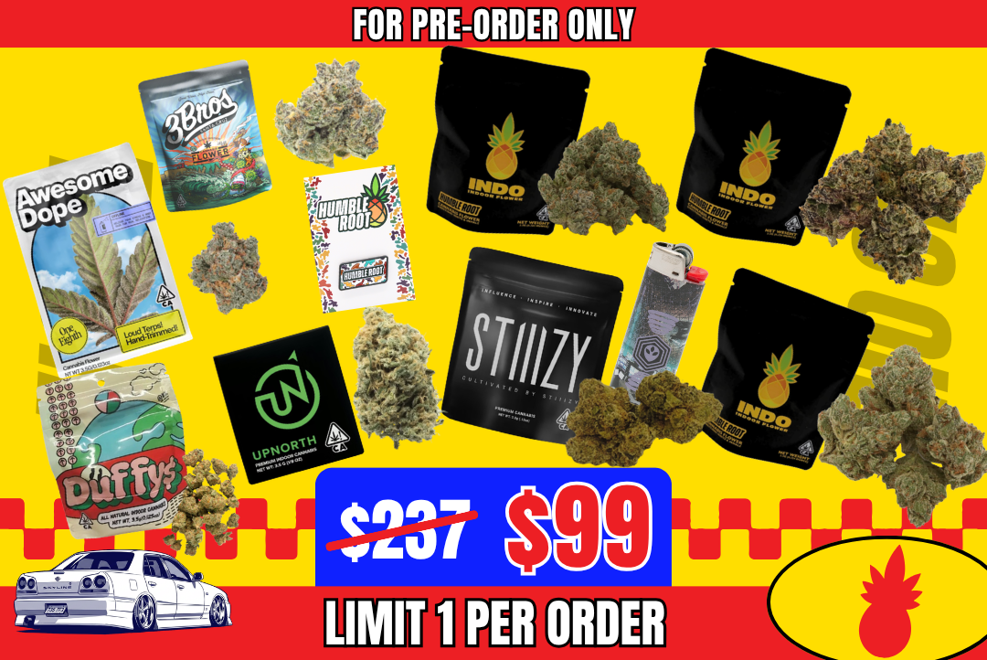28g INDO & MO Flower State Limit • Pre-Order picture
