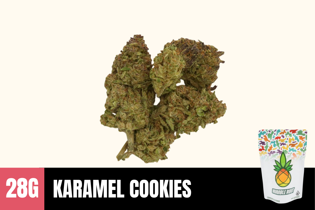 28g Karamel Cookies (Greenhouse) - Humble Root picture