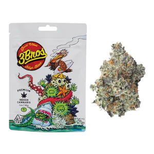 3 Bros Grow - 28g Obsidian OG (Indoor) - 3 Bros