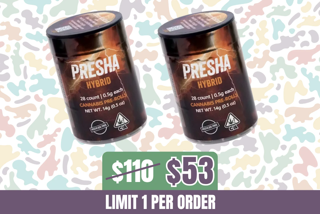 Presha - 28g Presha Pre-Roll Pack Bundle Main Image