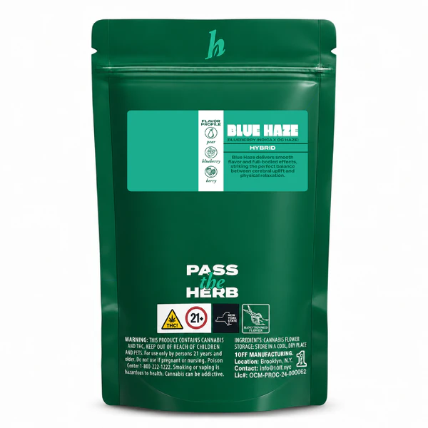 Herb - Blue Haze - 28g Flower Main Image