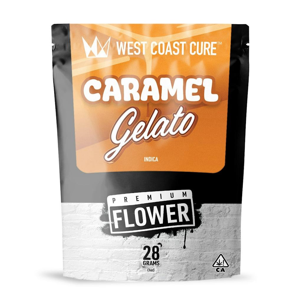 West Coast Cure Caramel Gelato Premium Flower 28.0g
