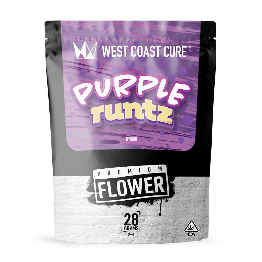 West Coast Cure Purple Runtz Premium Flower 28.0g