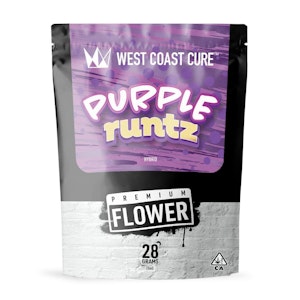 WEST COAST CURE - West Coast Cure Purple Runtz Premium Flower 28.0g