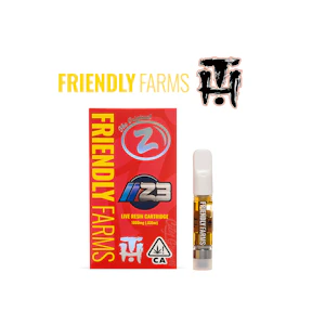 Friendly Farms - Friendly Farms x Terp Hogz - Z3 - Live Resin Cartridge - 1g