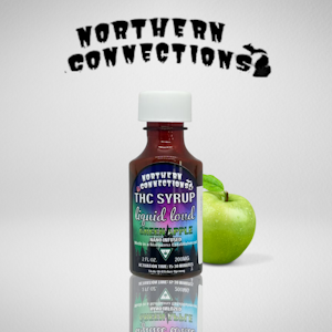 NORTHERN CONNECTIONS - Northern Connections Liquid Loud Green Apple Syrup 200mg