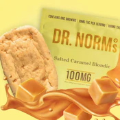 [Dr. Norm's] Infused Blondie- 100mg - Salted Caramel (H)