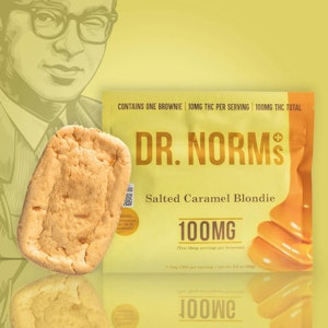 DR. NORM'S - [Dr. Norms] Blondie 100mg - Salted Caramel Blondie (H)