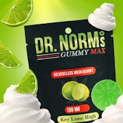 Dr. Norm's - Key Lime High - MAX Hash Gummies - 100MG