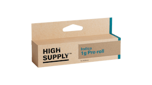  1g Indica Indoor Pre-Roll - High Supply