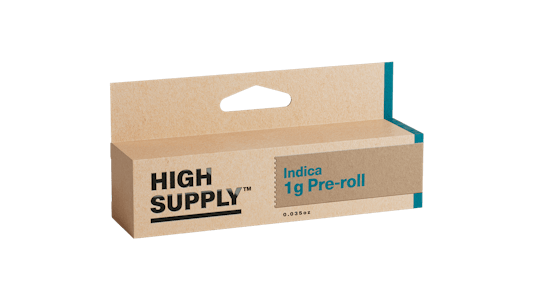 High Supply -  1g Indica Indoor Pre-Roll - High Supply