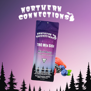 NORTHERN CONNECTIONS - Northern Connections THC Mix Stix Mixed Berry  200mg