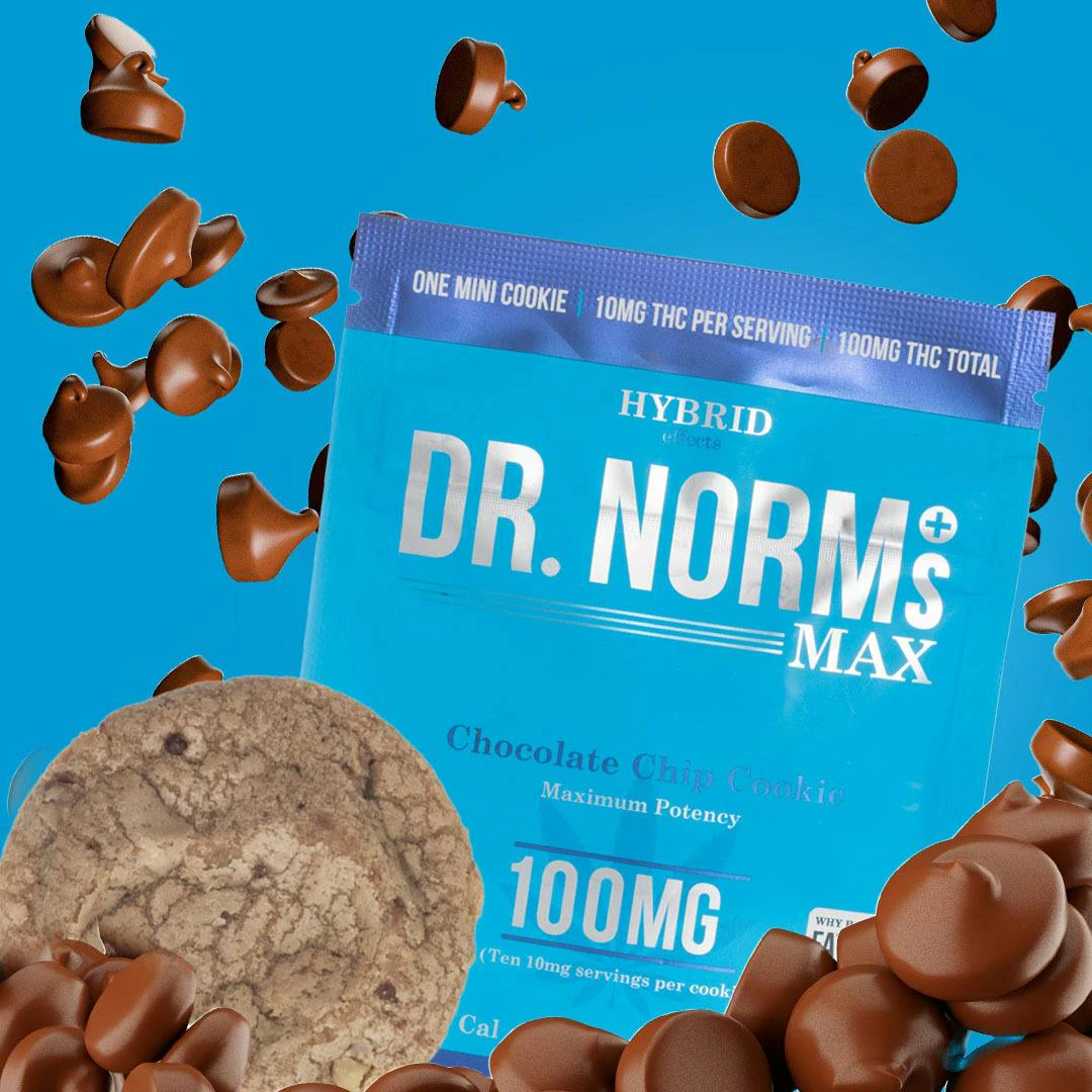 Dr. Norm's - Dr. Norms - Chocolate Chip Cookie (H) 100mg Main Image