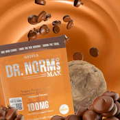 [Dr. Norm's] Infused Cookie - 100mg - MAX Vegan Peanut Butter Chocolate chip (S)