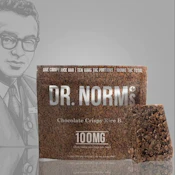 [Dr. Norms] Crispy Rice Bar - 100mg - Chocolate (H)