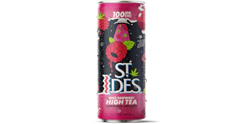 St. Ides - Wild Raspberry 100mg High Tea - 12oz Can