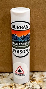 Durban Poison - 1g Distillate Cartridge - Rugged Roots