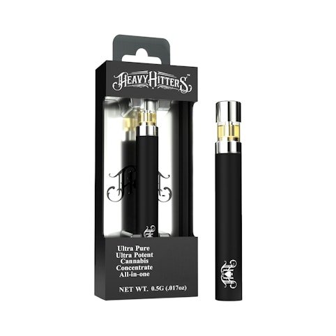 Heavy Hitters - Blue Dream -Sativa-  Ultra Extract High Potency Oil-0.5G All-In-One (Vape Pen) |  Heavy Hitters     -xxx2 front