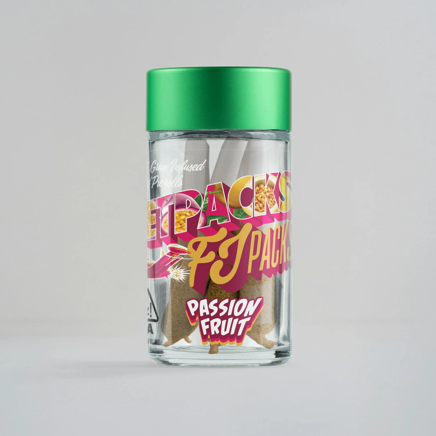 Jetpacks - PASSIONFRUIT INFUSED PREROLL 5PK - JETPACKS - 3g Main Image