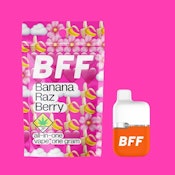 BFF | Banana Raz Berry | Flavored Disposable | DOH | 1g