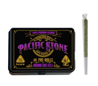 PACIFIC STONE - Pacific Stone - 7g - 14ct Pre Rolls - Wedding Cake