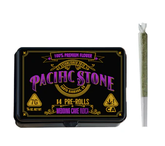 Pacific Stone - Pacific Stone - 7g - 14ct Pre Rolls - Wedding Cake