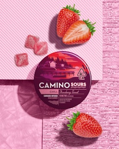 Camino - Camino - Strawberry Sunset Sours Gummies 100mg