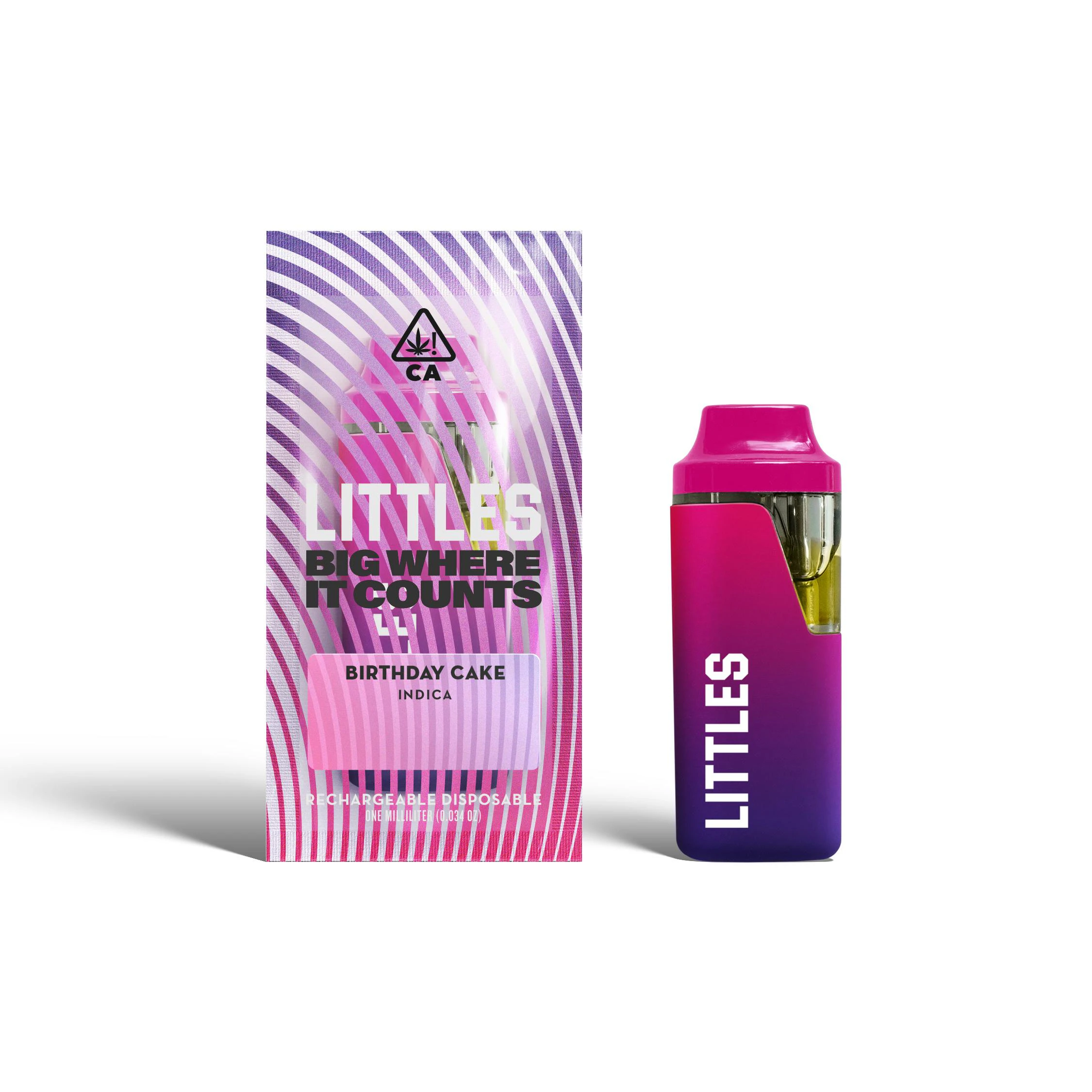 Littles - Littles | Birthday Cake live resin | indica 1ML Main Image