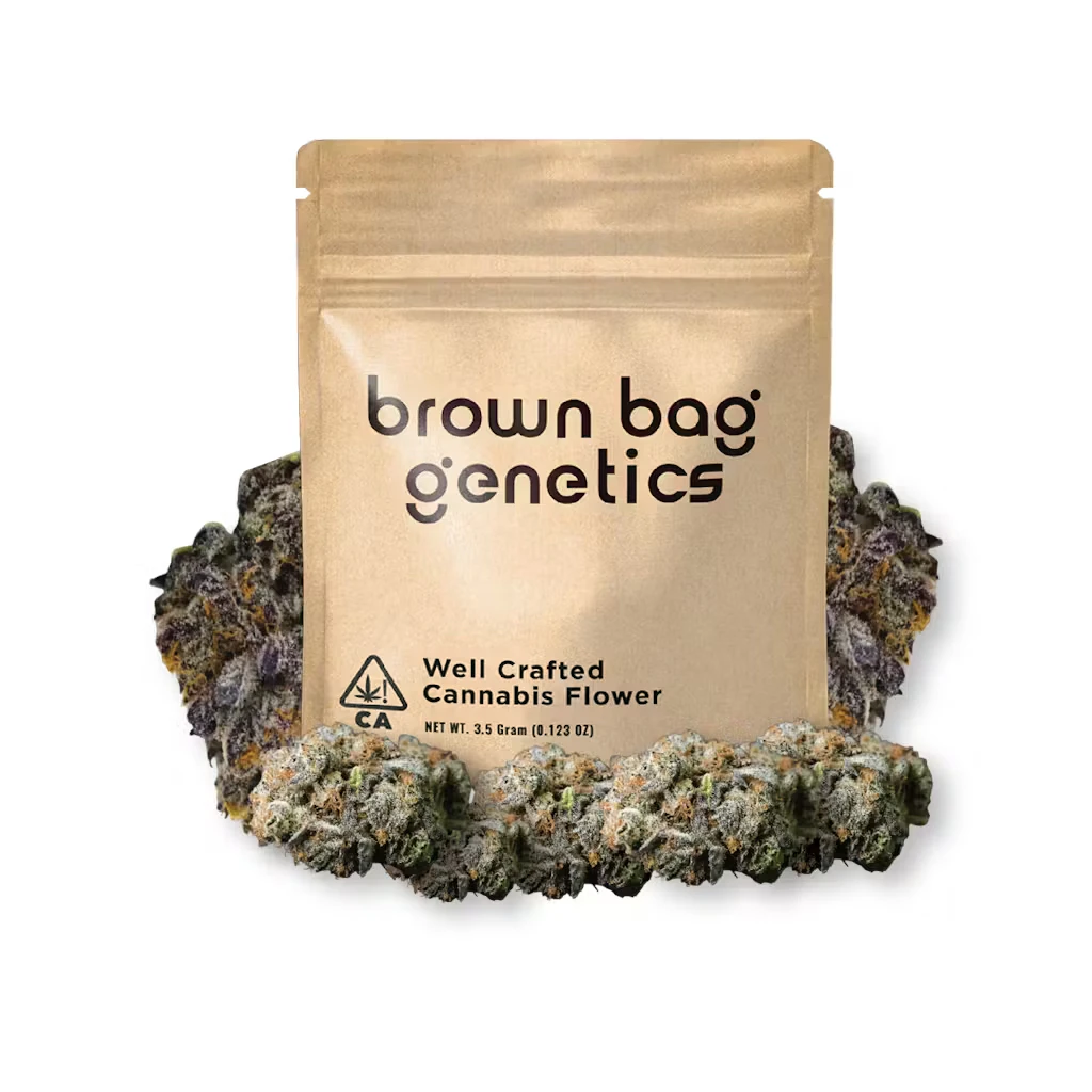 Brown Bag Genetics - Brown Bag Granddaddy Purp 3.5g Flower Main Image