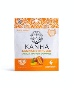 Kanha - Indica Mango | 100mg THC Edible | Kanha