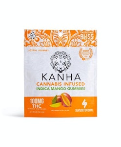Kanha - Indica Mango | 100mg THC Edible | Kanha