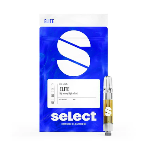Select - GMO -Indica- 86.19% THC | 1g  (Vape Cartridge) | Select  -uuu9 middle 
