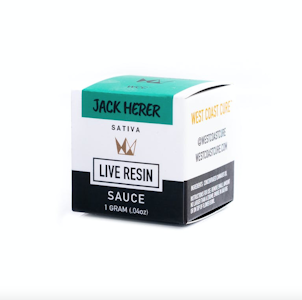 WEST COAST CURE - West Coast Cure - Jack Herer - 1g Live Resin Sauce